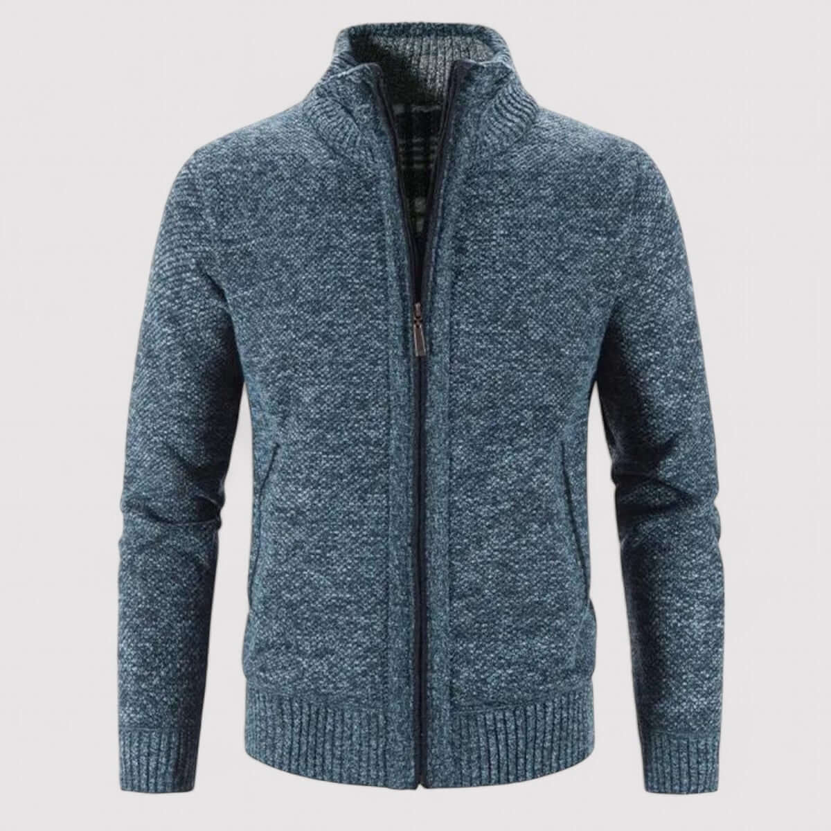 ModeGeist | Herren Ganzjahres-Woll-Cardigan