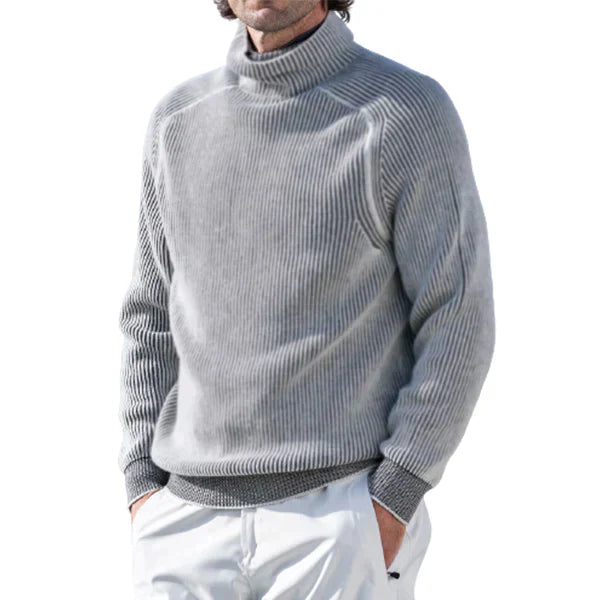 ModeGeist | Eleganter Rollkragenpullover für Männer