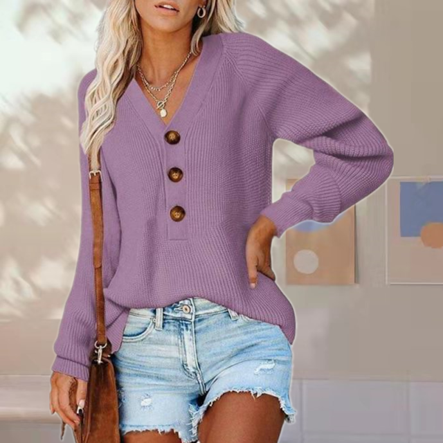ModeGeist | Lässiger Strickpullover Für Bequemen Look