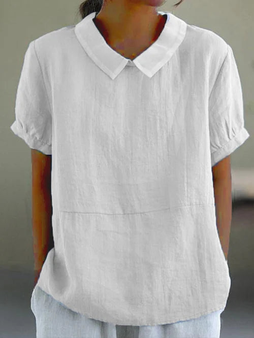 Leichte Leinenbluse Jasmina