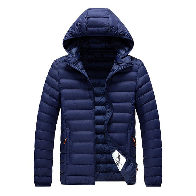 ModeGeist | Herren Winterjacke leicht gepolstert