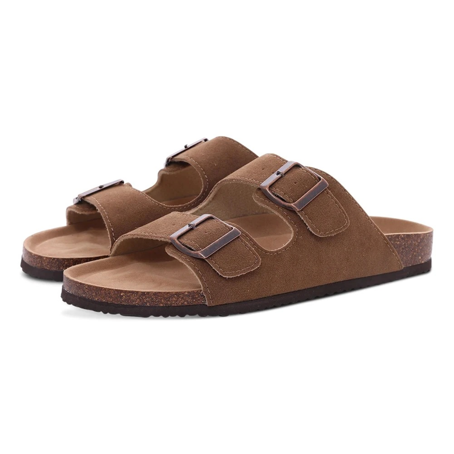Korksohlen-Sandalen Chanda