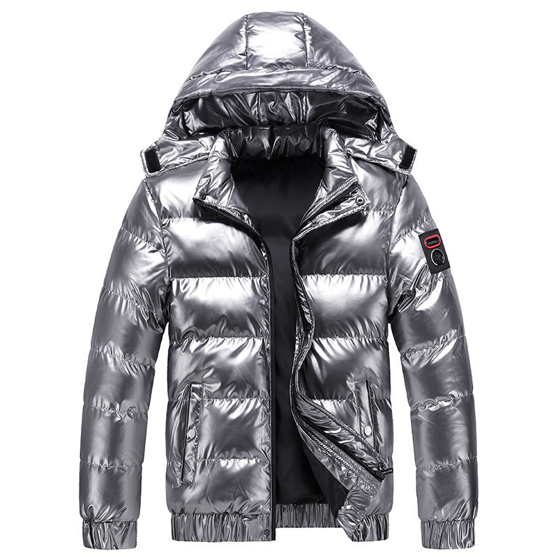 ModeGeist | Lässige, wetterfeste, gepolsterte Jacke für Herren