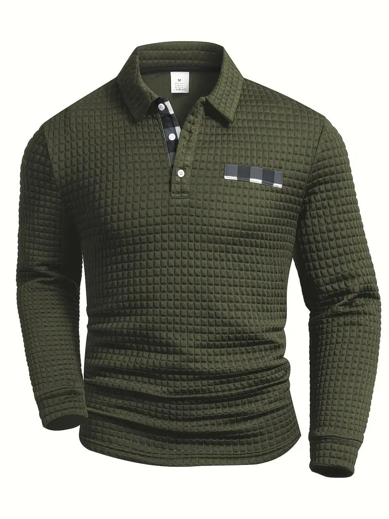 Langarm-Poloshirt von ERNST