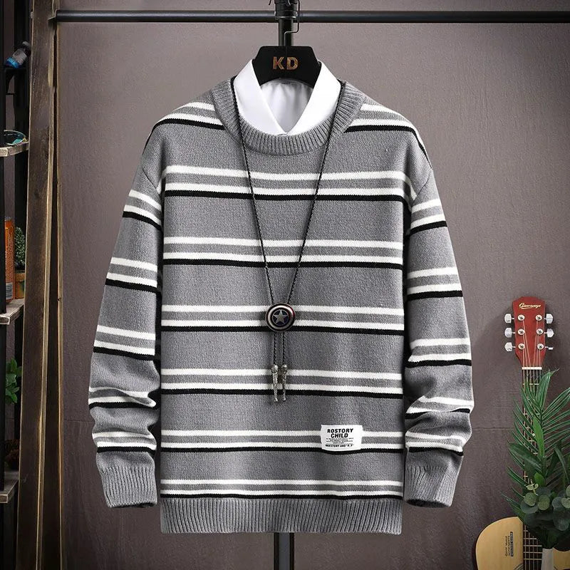 ModeGeist | Weicher Strickpullover für Männer