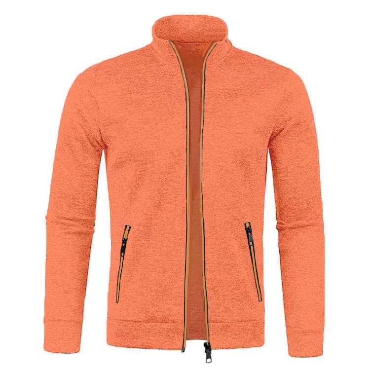 Herren-Reißverschlussstrickjacke