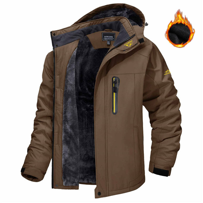 ModeGeist | Stilvolle, Warme Winterjacke für Männer