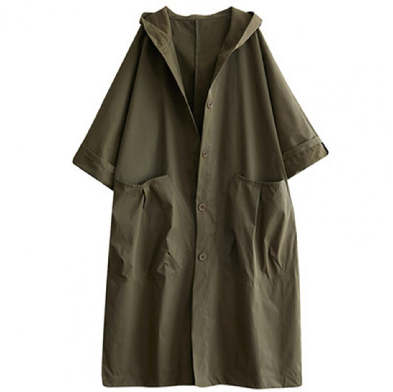 ModeGeist | Trenchcoat Lang für Frauen Warm
