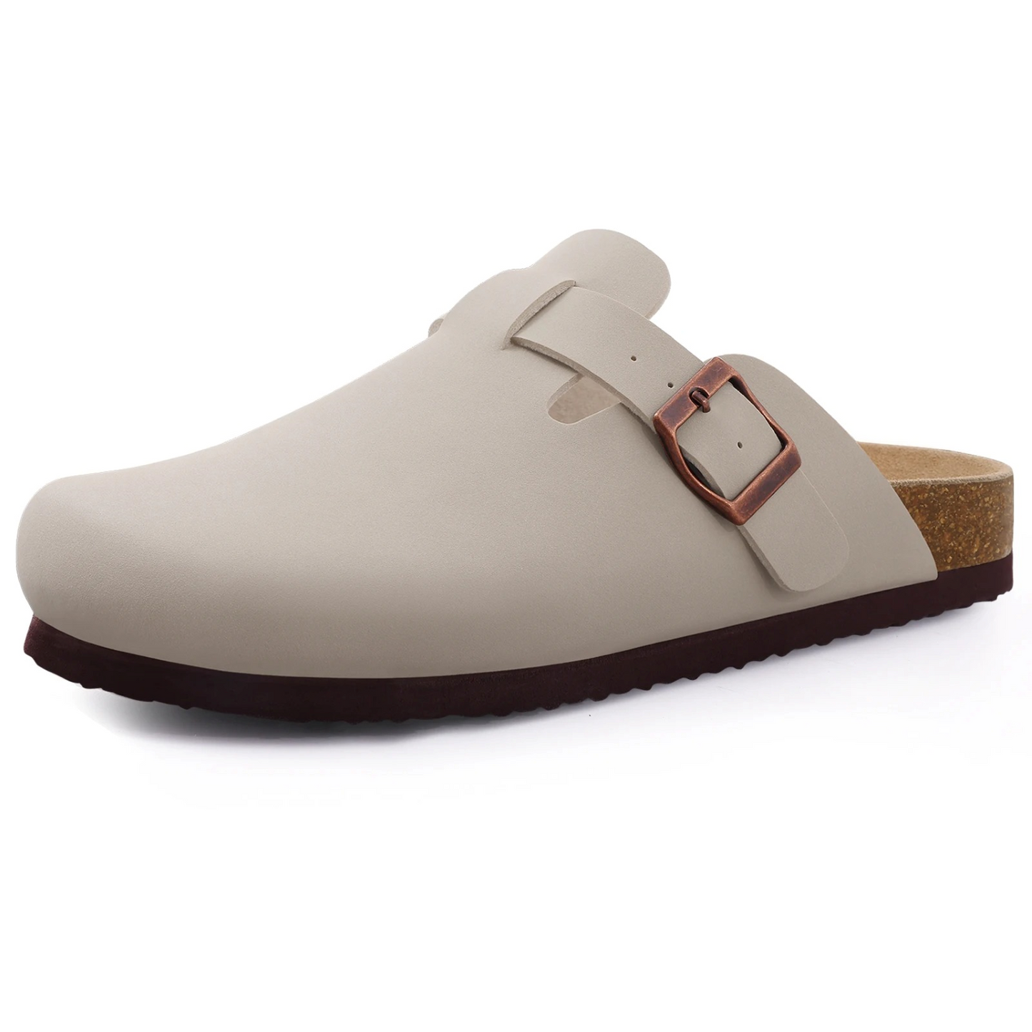 Strapazierfähige Wildleder-Clogs Charmie