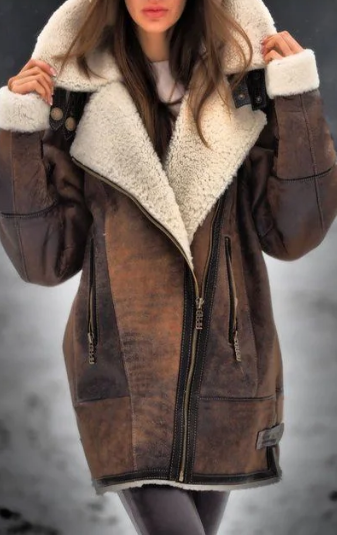 ModeGeist | Warme Fleecejacke für Frauen