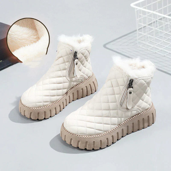 ModeGeist | Schneestiefel Baumwolle Rutschfest