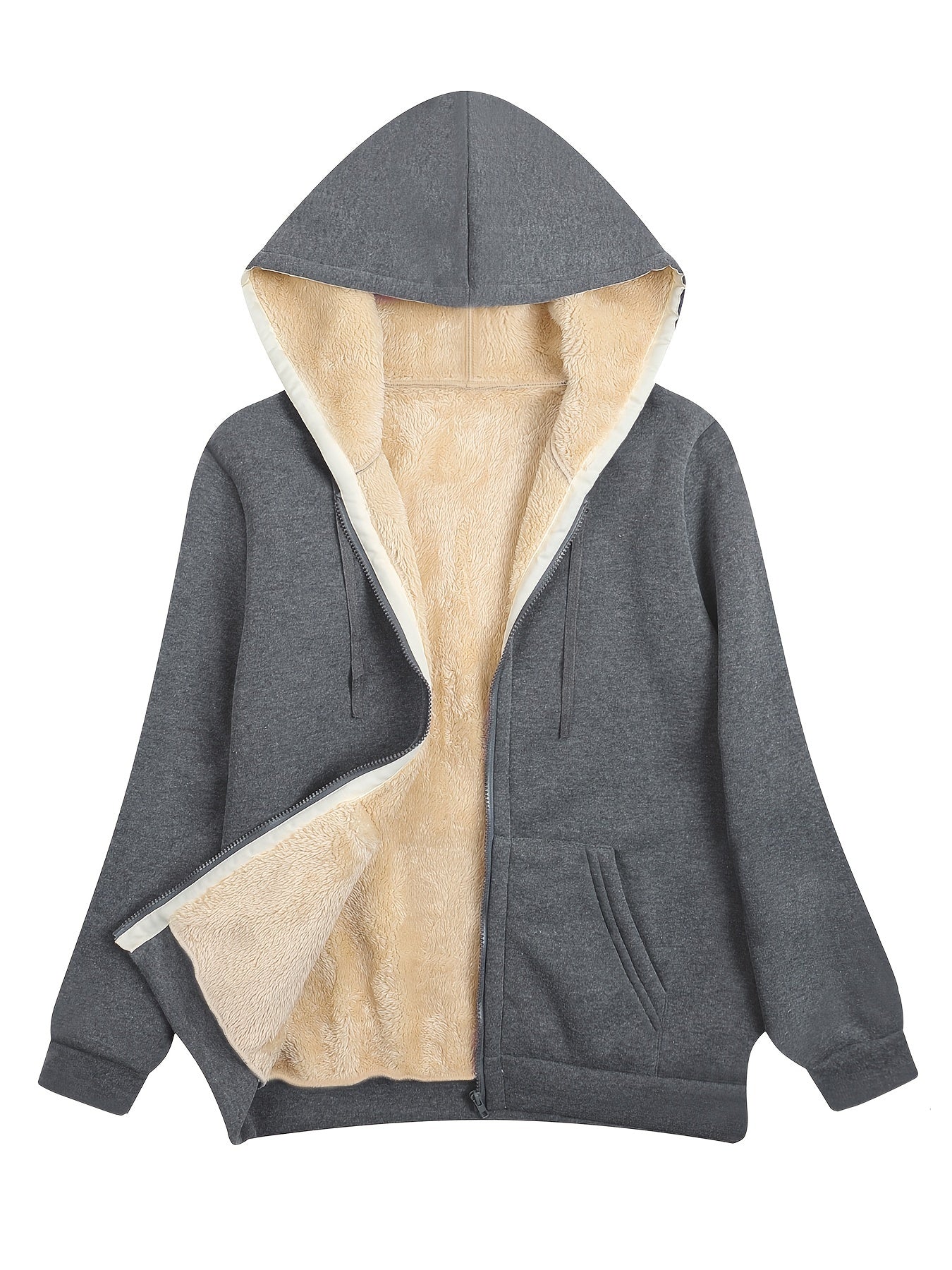 ModeGeist | Bequeme Damen Zip up Jacke