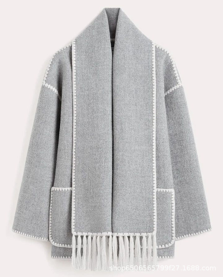 ModeGeist | Jacke mit Schal