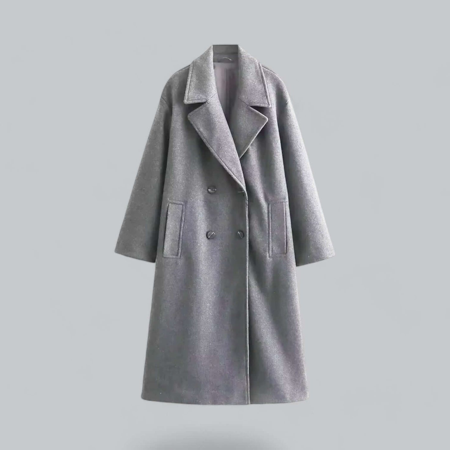 ModeGeist | Damen Oversized Knopfmantel