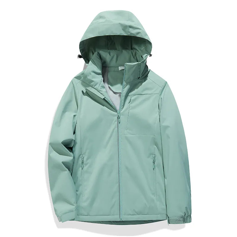 ModeGeist | Wasserdichte Fleece-gefütterte Shell-Jacke