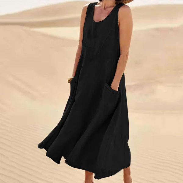 MODEGEIST Damen Alltagskleid Klassisches Design Vielseitiger Stil