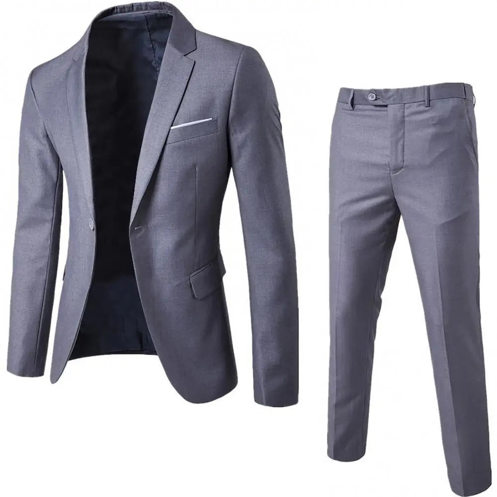 Elegantes, weiches Zweiteiler-Anzugset