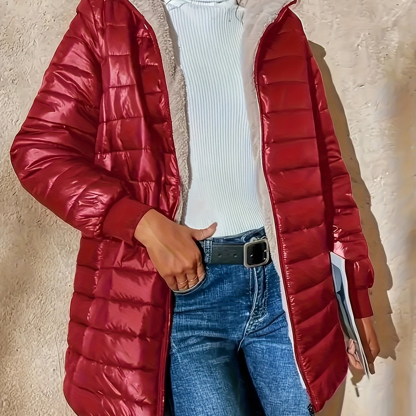 ModeGeist | Fleecegefütterte Zip-Jacke