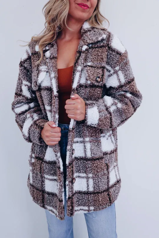ModeGeist | Fleece Wollmantel