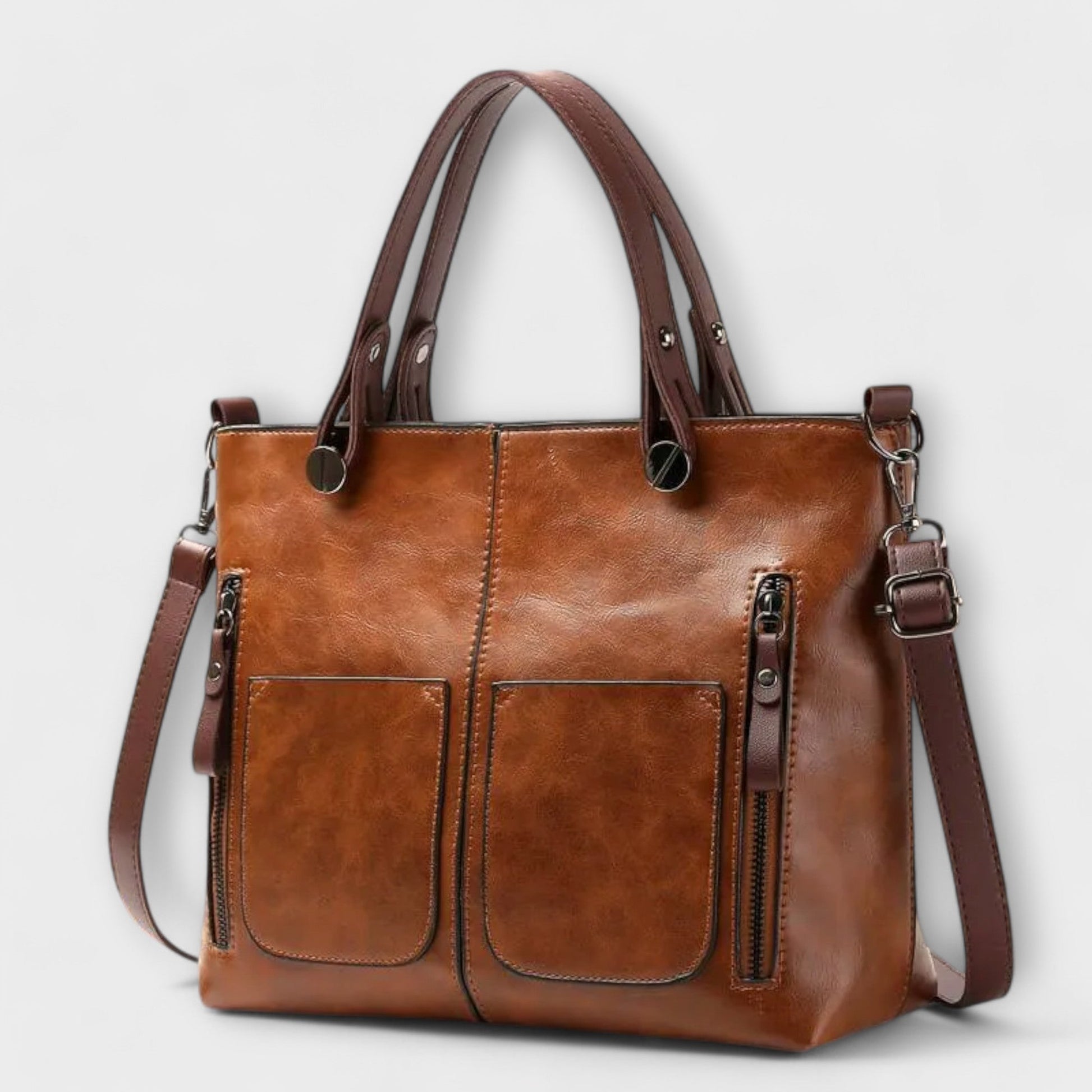 MODEGEIST Damen Handtasche Multifunktion Mehrere Taschen Schwarz