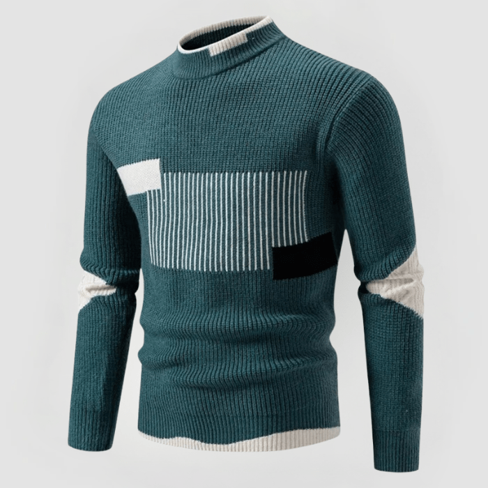 MAIK - Enganliegender Strickpullover