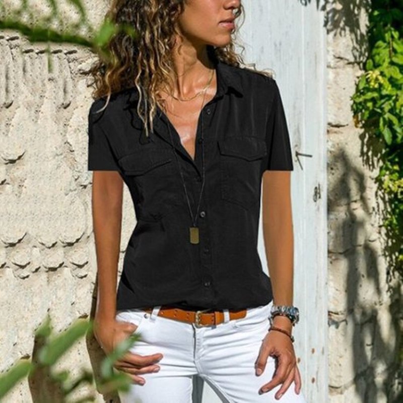 Kurzärmlige Streetwear-Bluse Florence