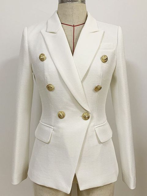Stilvoller, klassischer und strukturierter Runway-Blazer