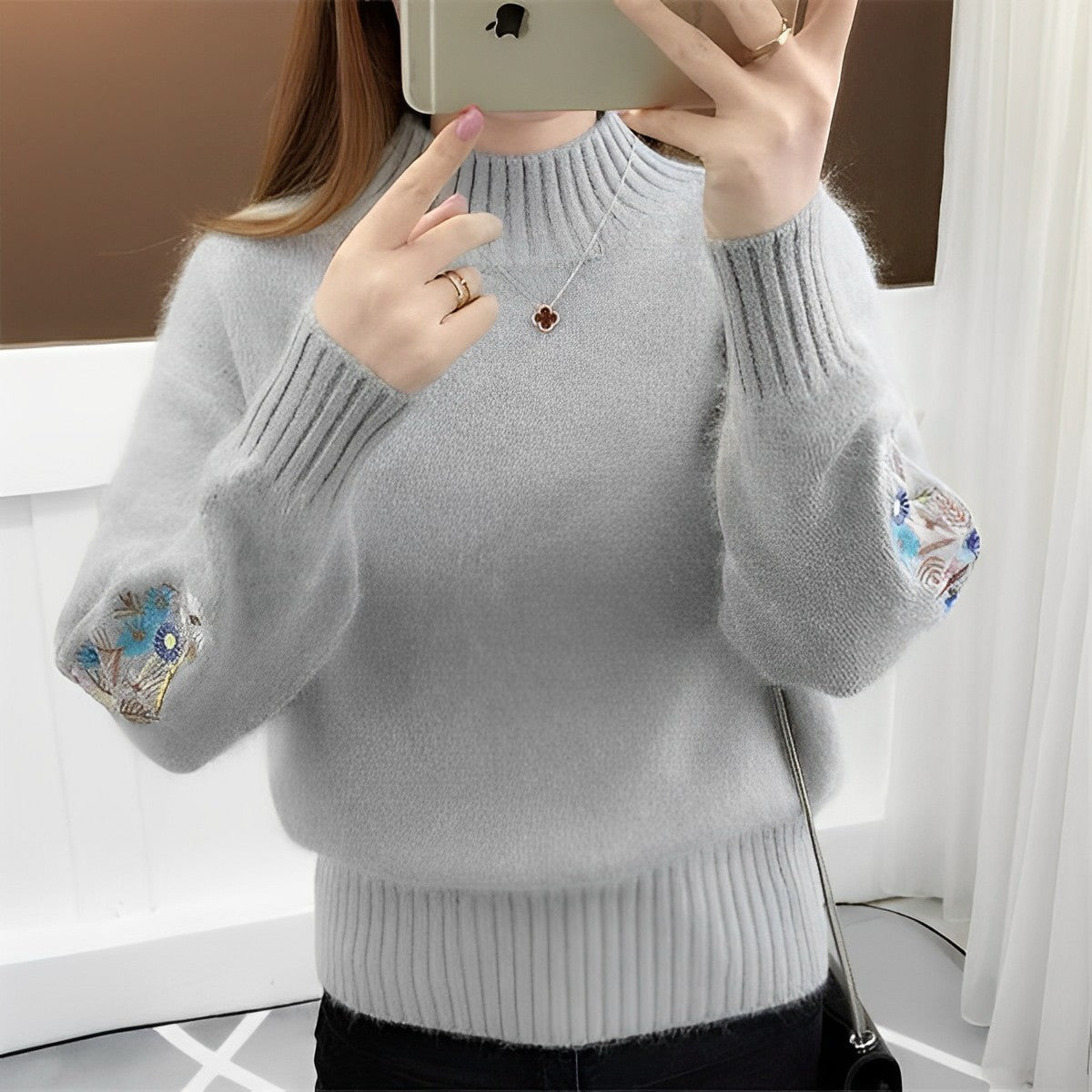 ModeGeist | Strickpullover mit Lässigem Stil