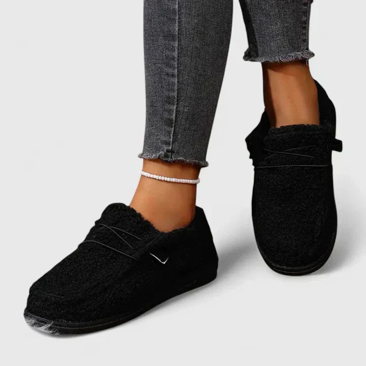 MODEGEIST Damen Loafer bequeme Passform vielseitiger Stil Casual-Schuhe