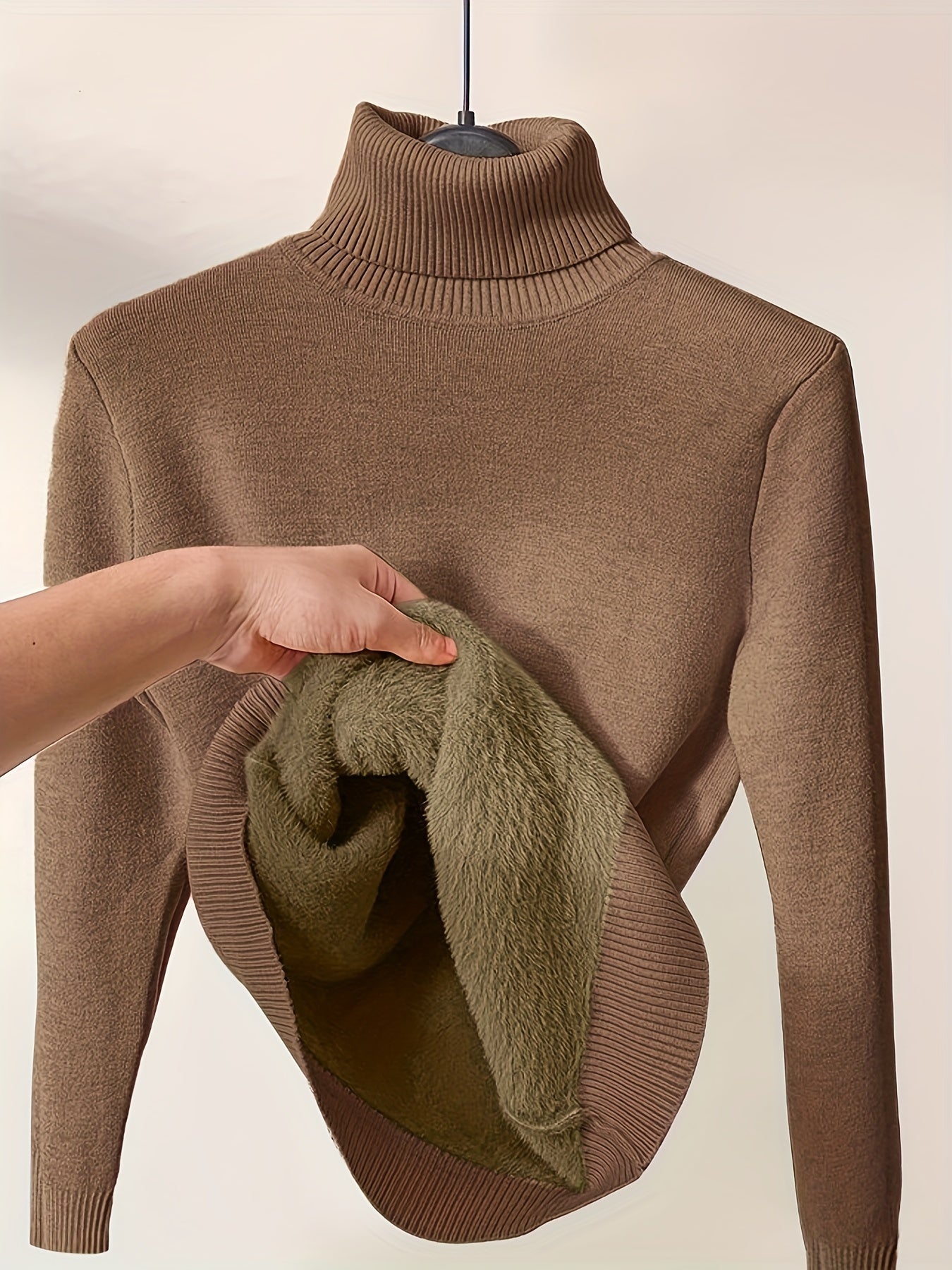 ModeGeist | Foret Rollkragenpullover Warm und Weich Perfekt für Den Winter
