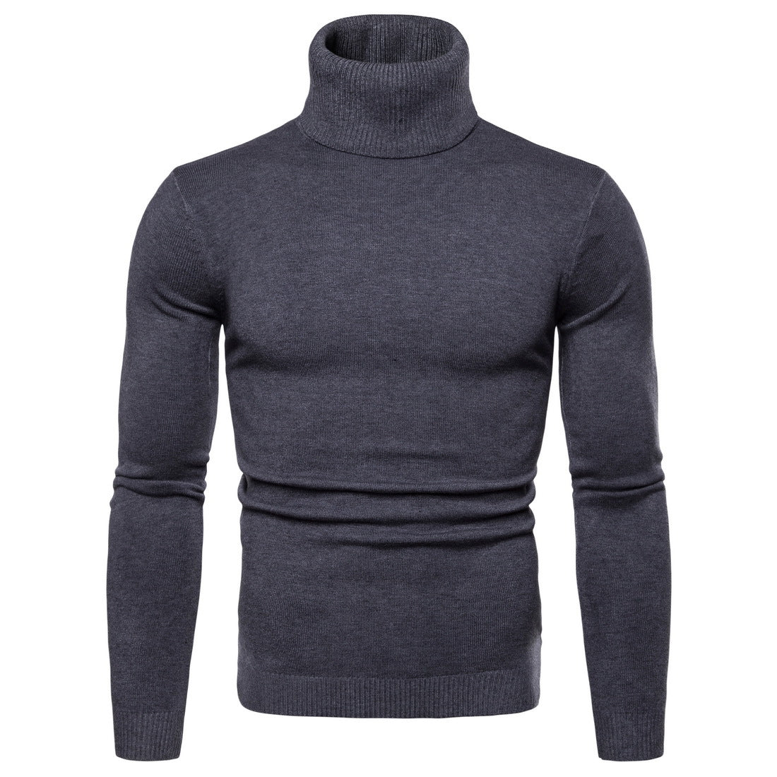 Herren Rollkragenpullover aus weichem Strick ModeGeist