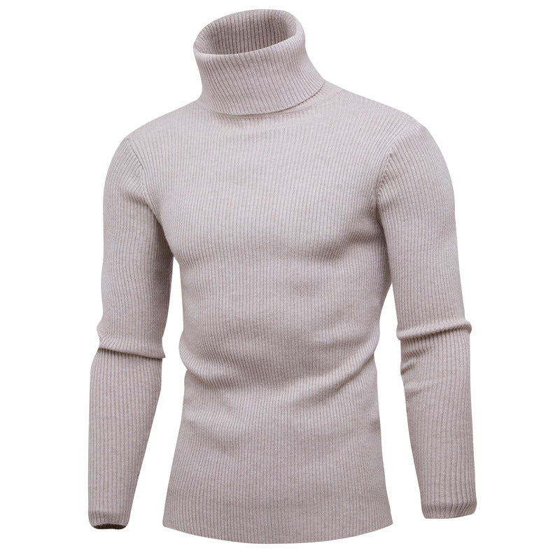 Herren eleganter Rollkragenpullover aus weichem Strick ModeGeist