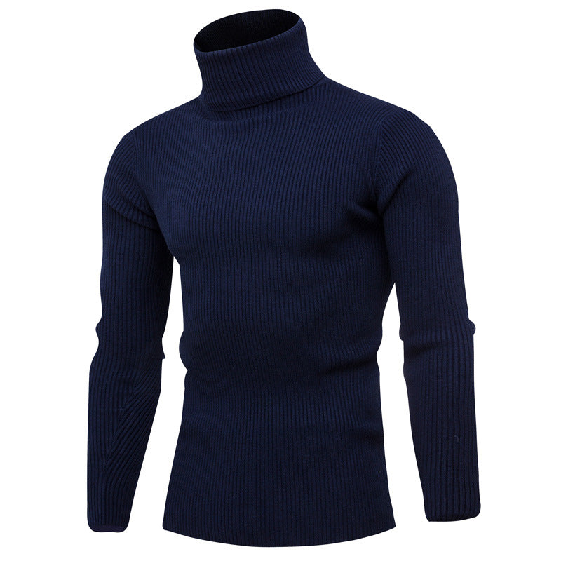 Herren eleganter Rollkragenpullover aus weichem Strick ModeGeist