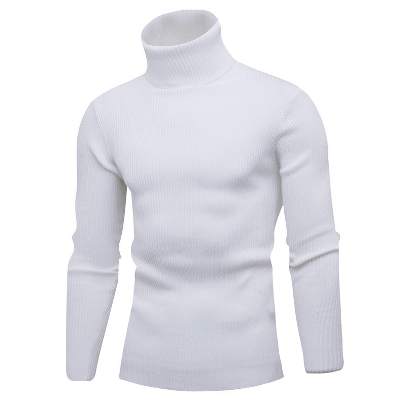Herren eleganter Rollkragenpullover aus weichem Strick ModeGeist