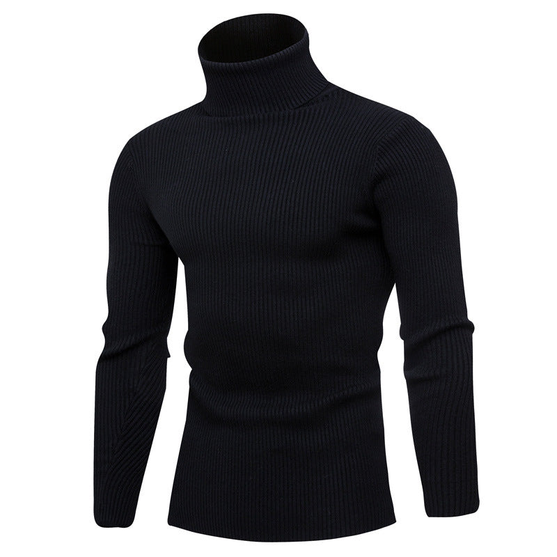 Herren eleganter Rollkragenpullover aus weichem Strick ModeGeist