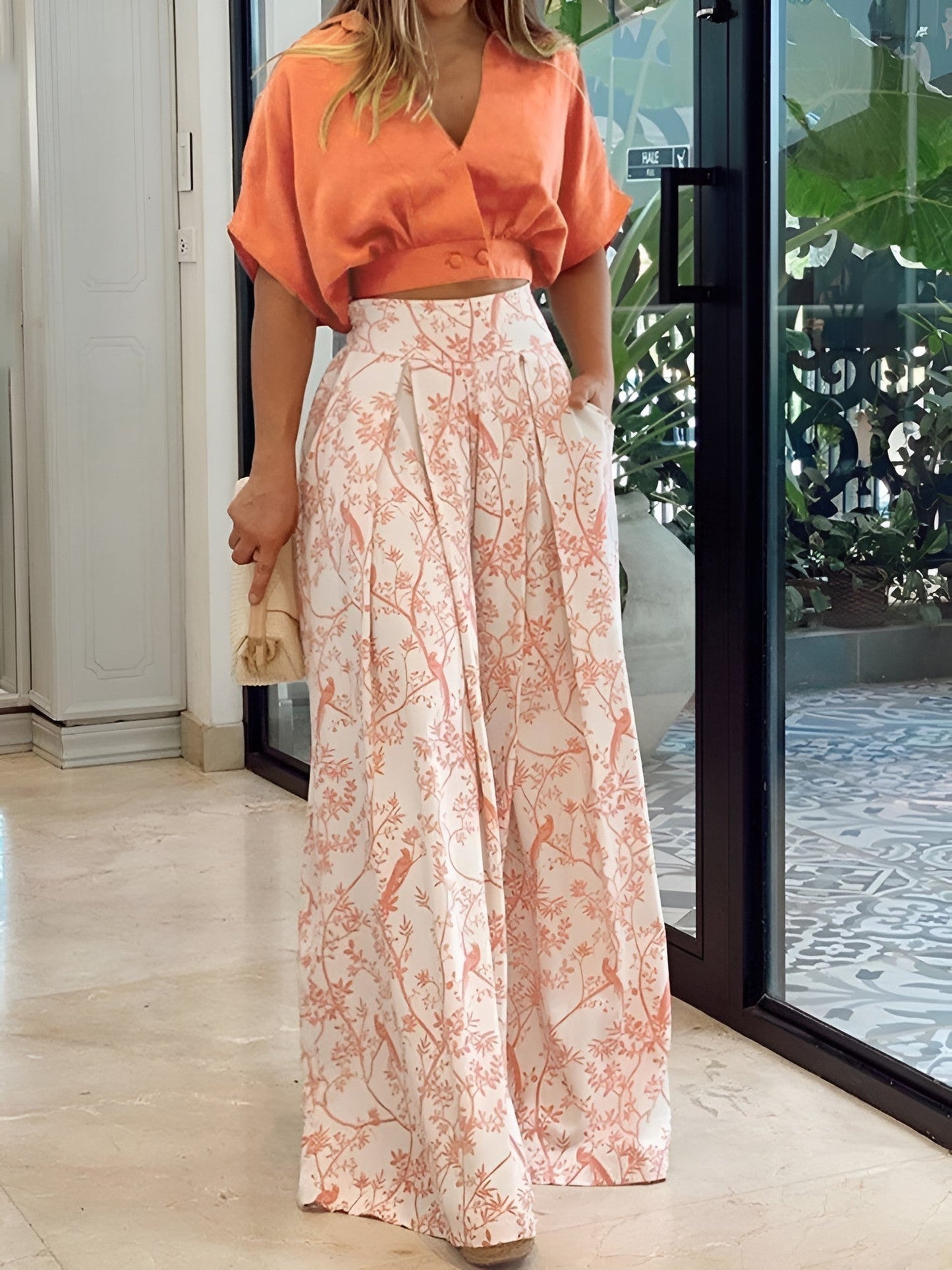 Damen Sommer-Ensemble aus zwei Teilen von Scarlett