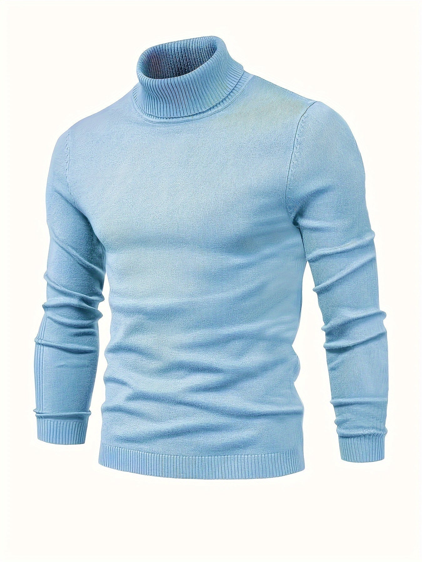 ModeGeist | Klassischer Rollkragenpullover Weich und Stilvoll Wollmischung