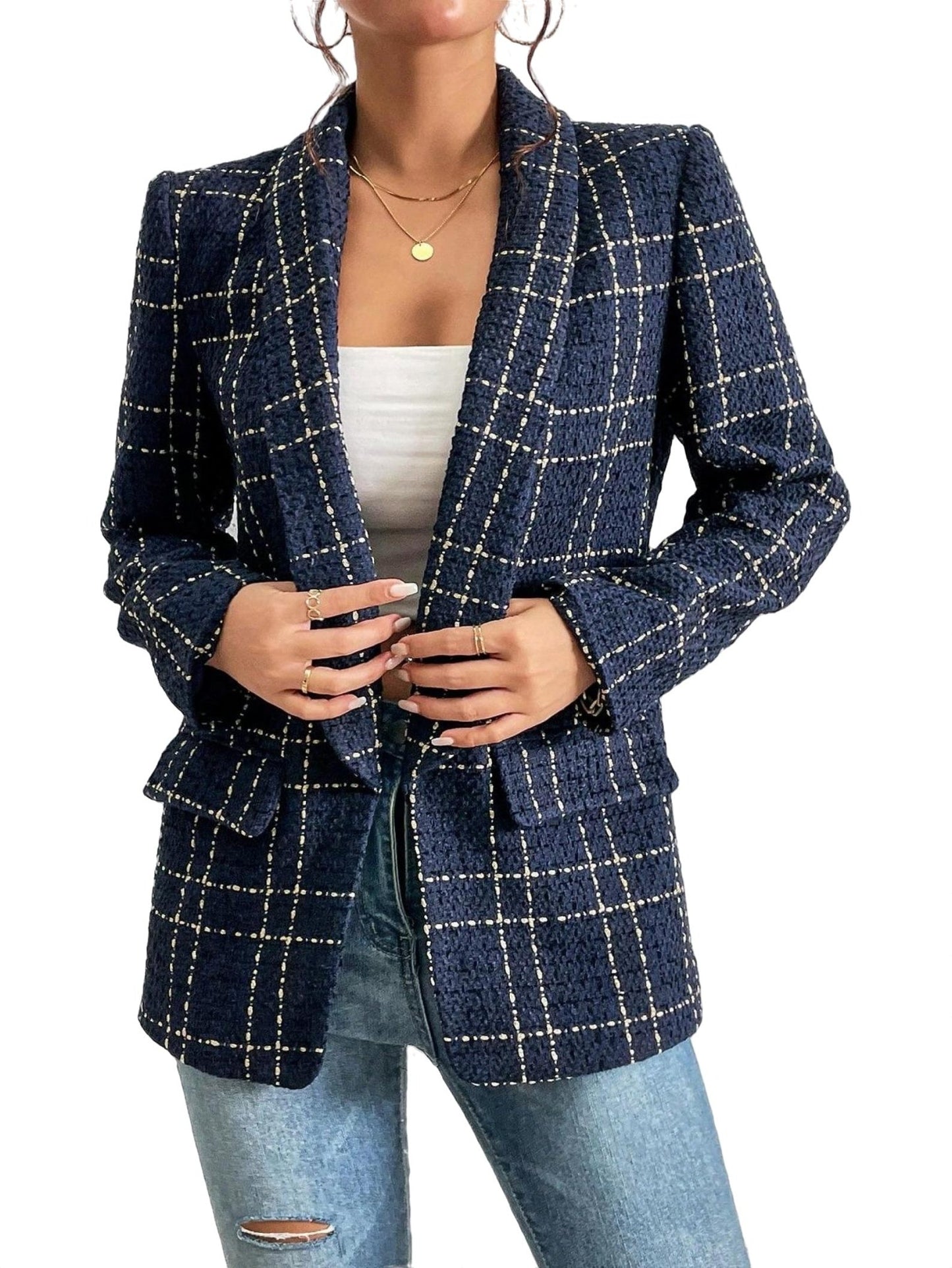 ModeGeist | Karierter Blazer