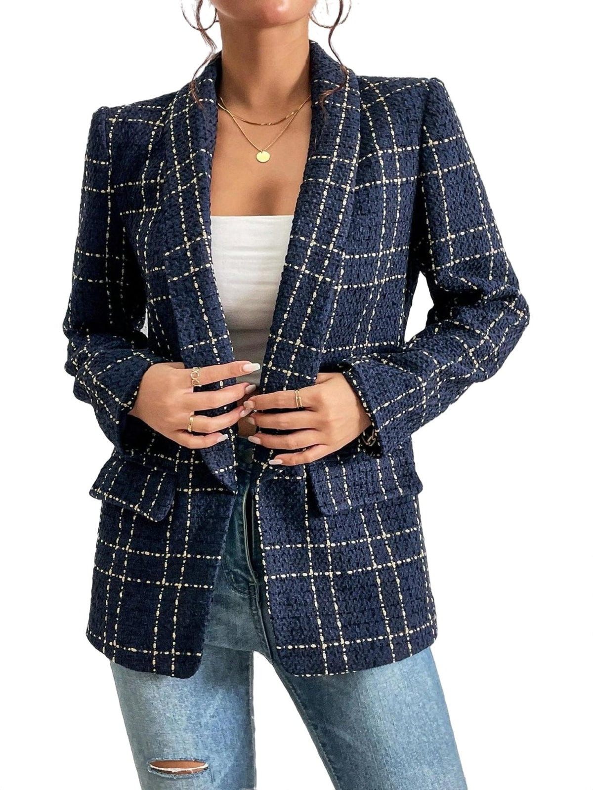 ModeGeist | Karierter Blazer
