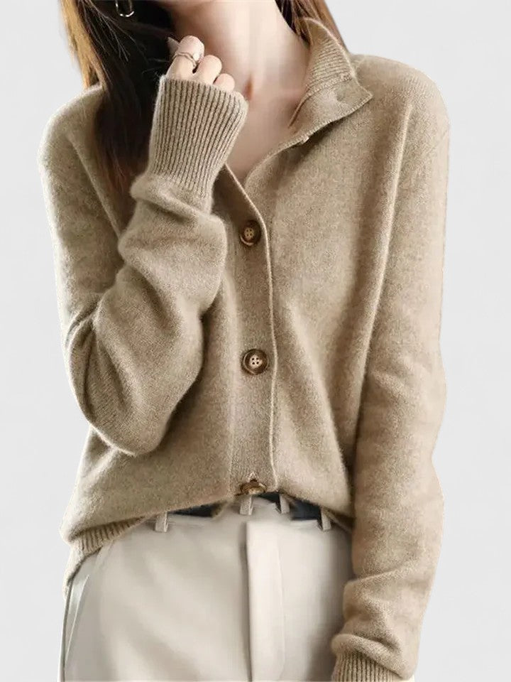 ModeGeist | Strickcardigan mit Knopfleiste