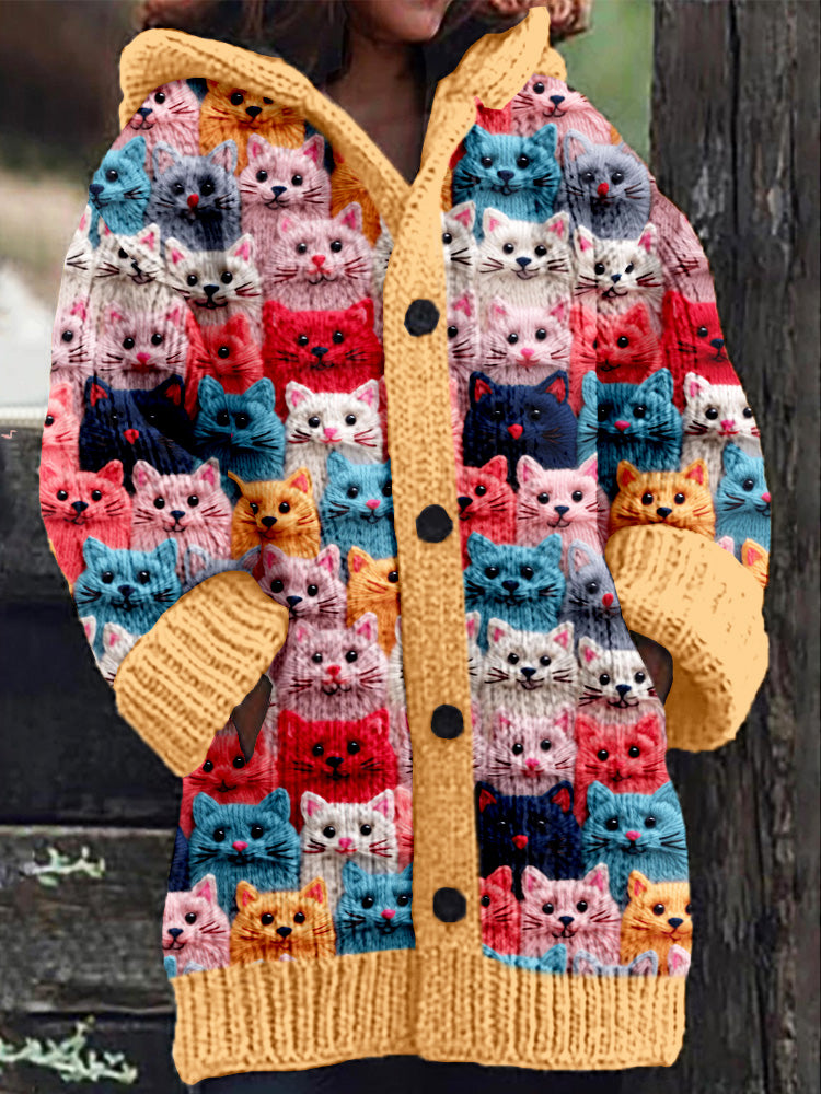 Leandra Strickjacke mit Knöpfen