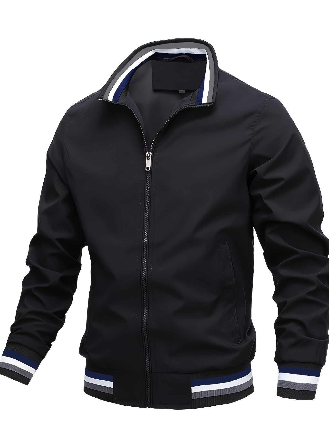 ModeGeist | Jacke Einheitliche Farbe Polyester
