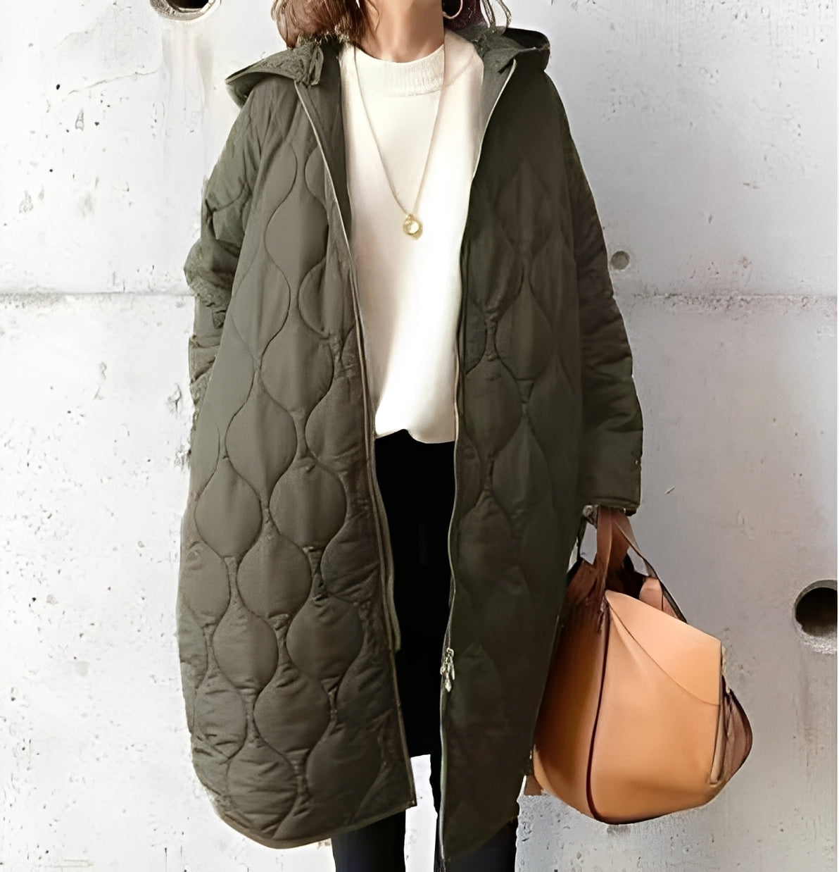 ModeGeist | Lässiger Parka-Mantel mit Kapuze für Frauen