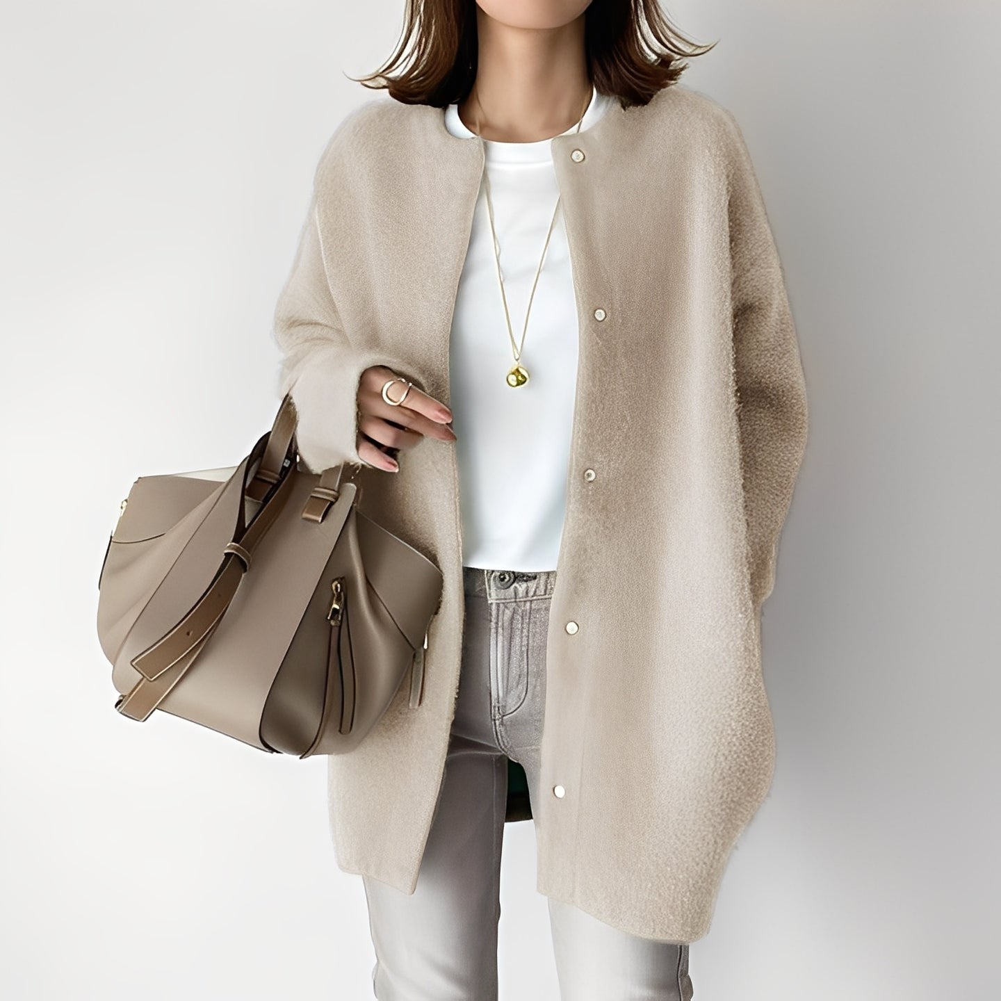 ModeGeist | Stylischer, locker sitzender Cardigan für Frauen