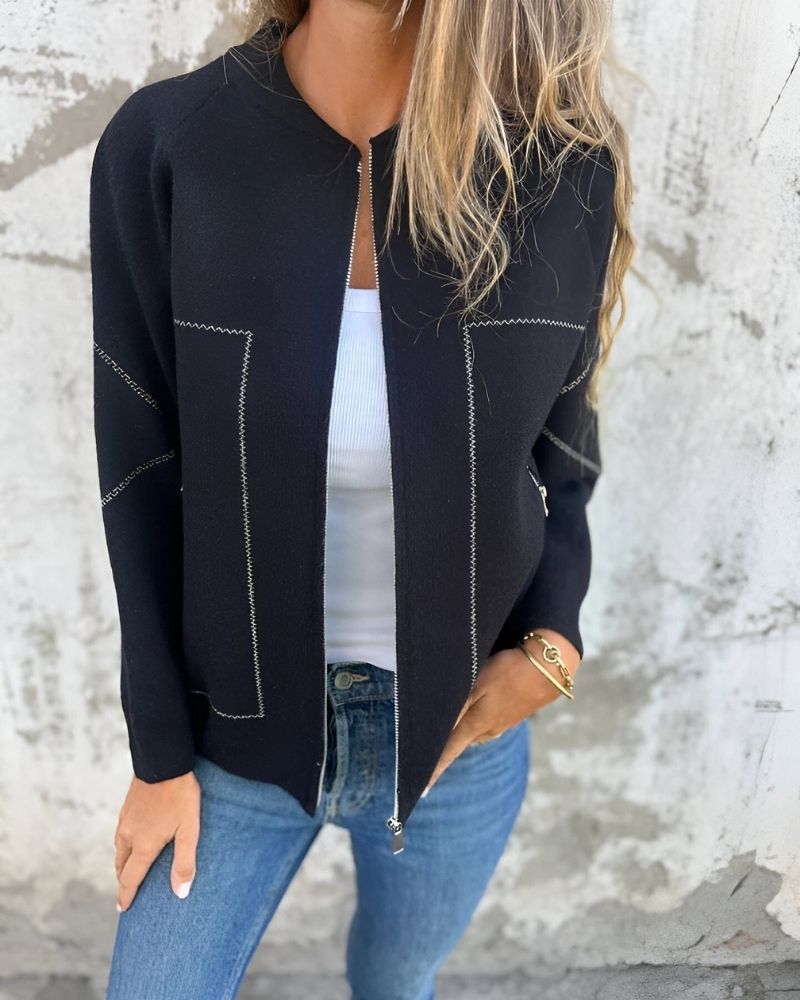ModeGeist | Zip-Up Bomberjacke
