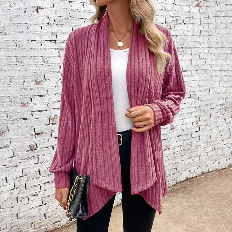 ModeGeist | Strickjacke - Damen Herbst Freizeit Strickjacke