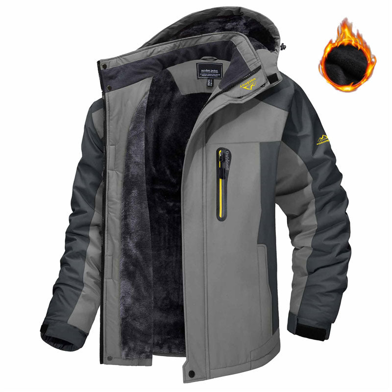 ModeGeist | Stilvolle, Warme Winterjacke für Männer