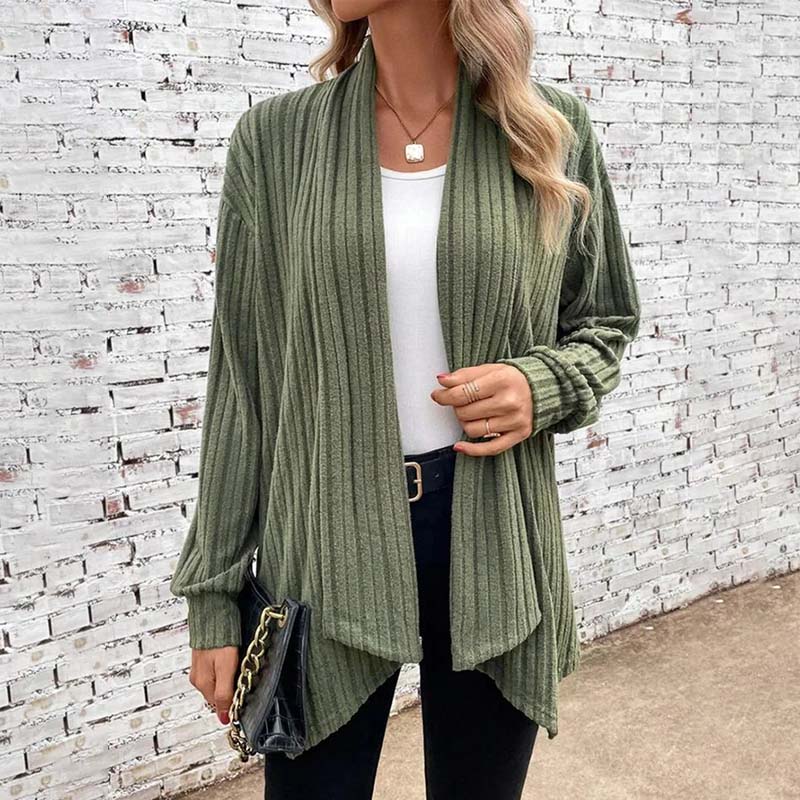 ModeGeist | Strickjacke - Damen Herbst Freizeit Strickjacke
