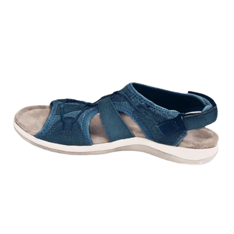 MODEGEIST Damen Sommer-Sandalen Verstellbare Riemen Atmungsaktiv