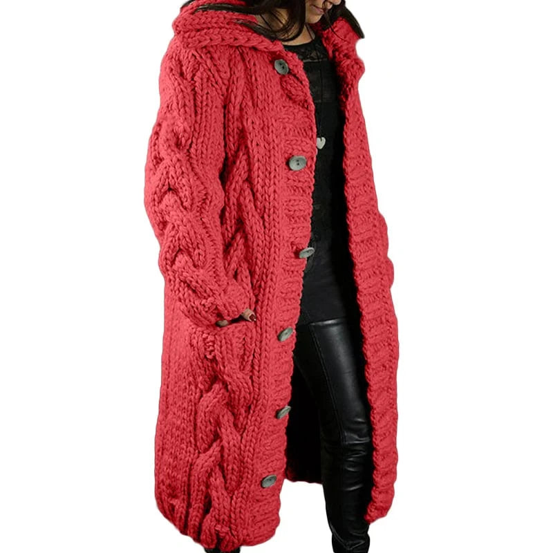 ModeGeist | Großer Strickcardigan für Frauen